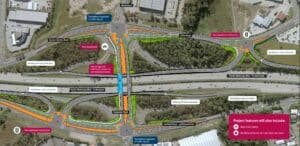 M1 - QLD - Motorway - plan