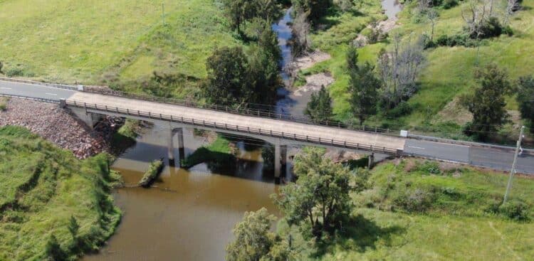 The new Brunners Bridge is now open, representing a major upgrade to connections throughout Mitchells Flat, in the Upper Hunter region of New South Wales.