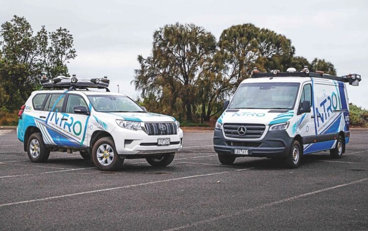 The NTRO has again upgraded and improved its fleet of pavement survey vehicles. Images: NTRO.