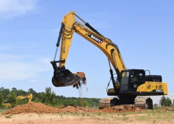 SANY has developed a wide product portfolio of machinery throughout its 40 years of operation. Image: CEA.