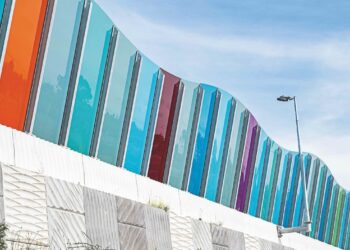 The project has seen the use of an innovative concrete mix to optimise sustainable outcomes. Images: Geoquest Australia