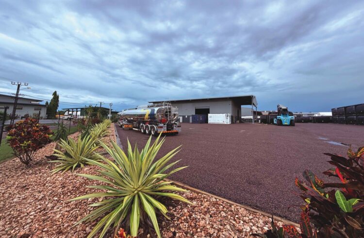 This expansion of SAMI Bitumen Technologies’ existing Darwin site will help to transform access to high quality bitumen for the Northern Territory. Images: SAMI.