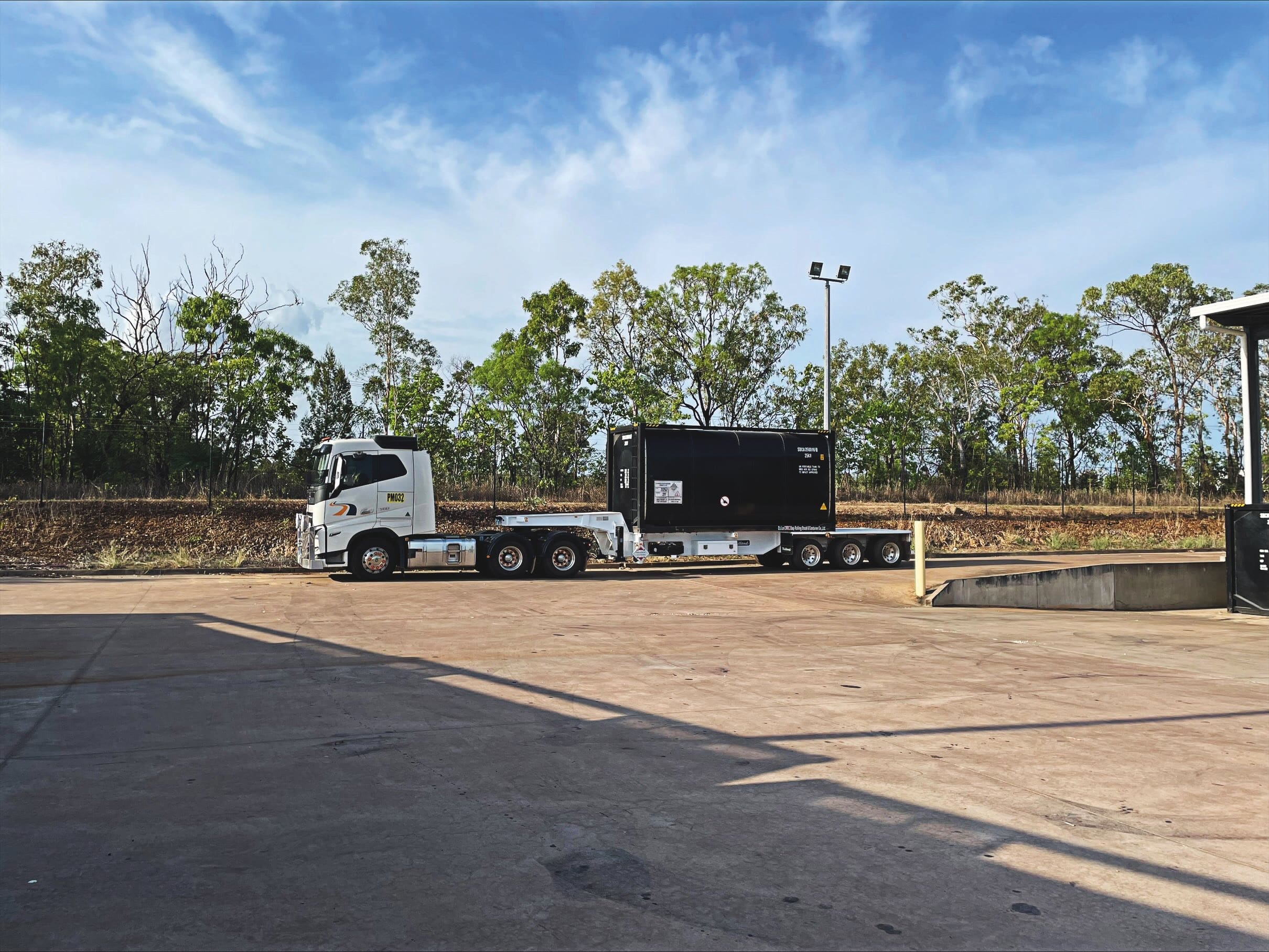 The new site provides more space and container viability, enabling SAMI Bitumen technologies to better service its clientele.