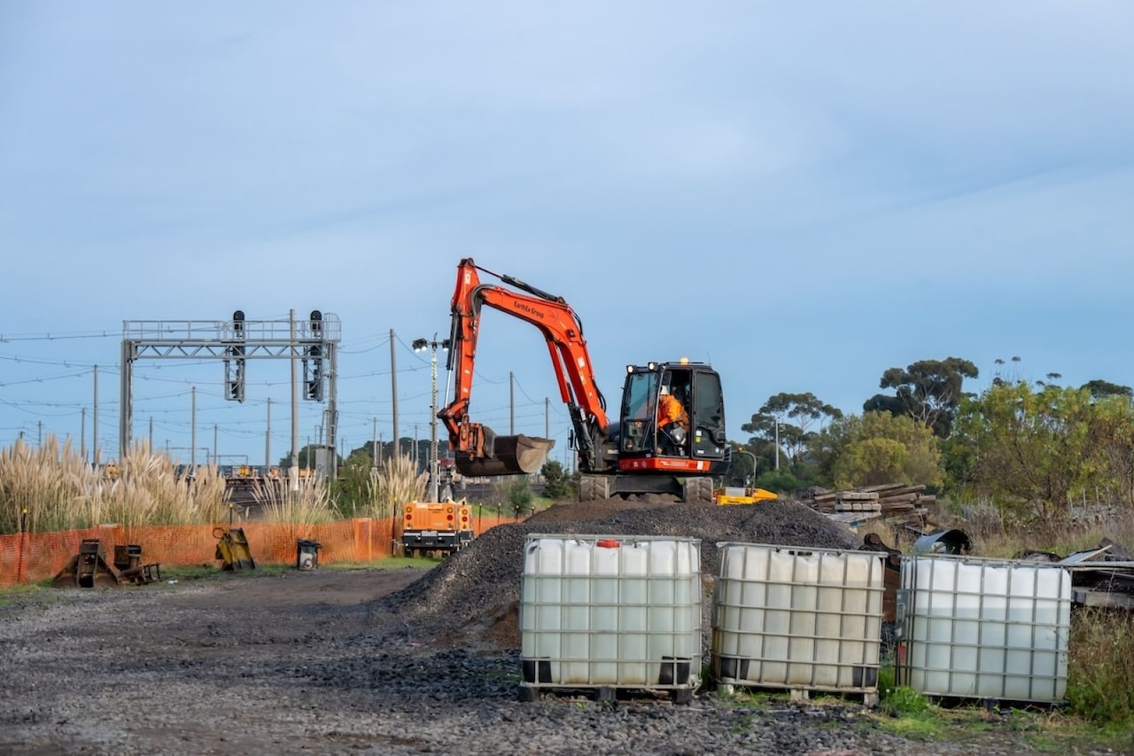 Melbourne Airport Rail Stage One: track upgrade design notes for engineers