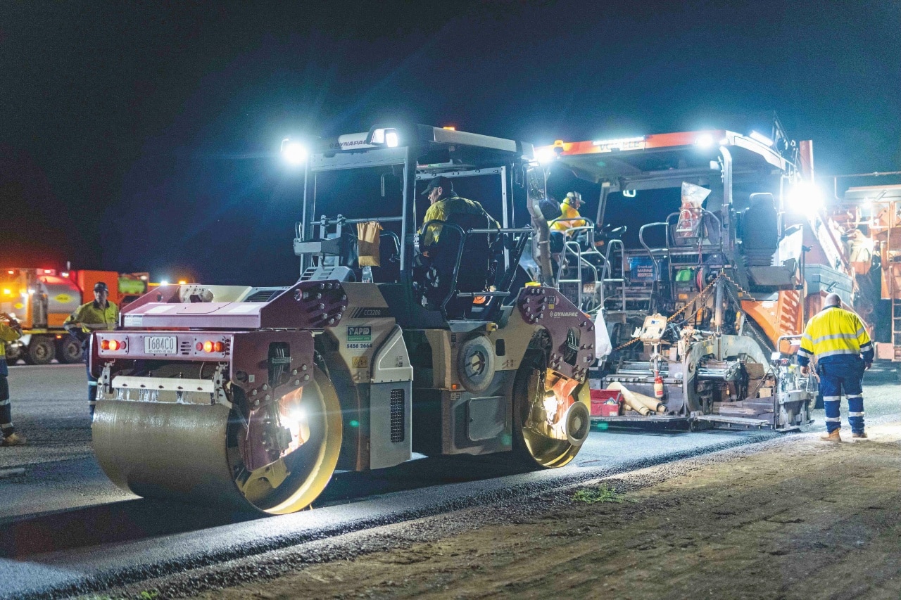 The project exemplified COLAS and SAMI Bitumen Technologies’ ability to collaborate with project stakeholders.