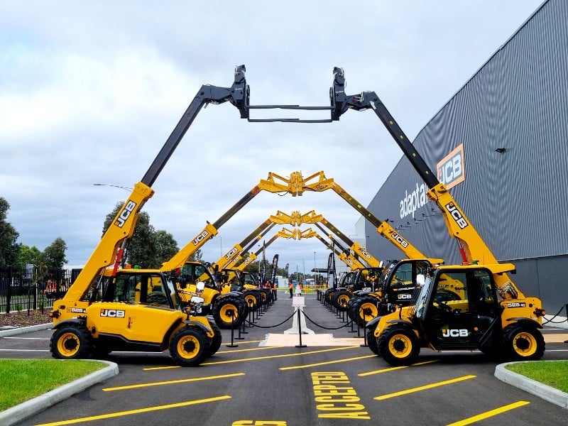 JCB and Adaptalift partnership: fleet access and support insights for project teams