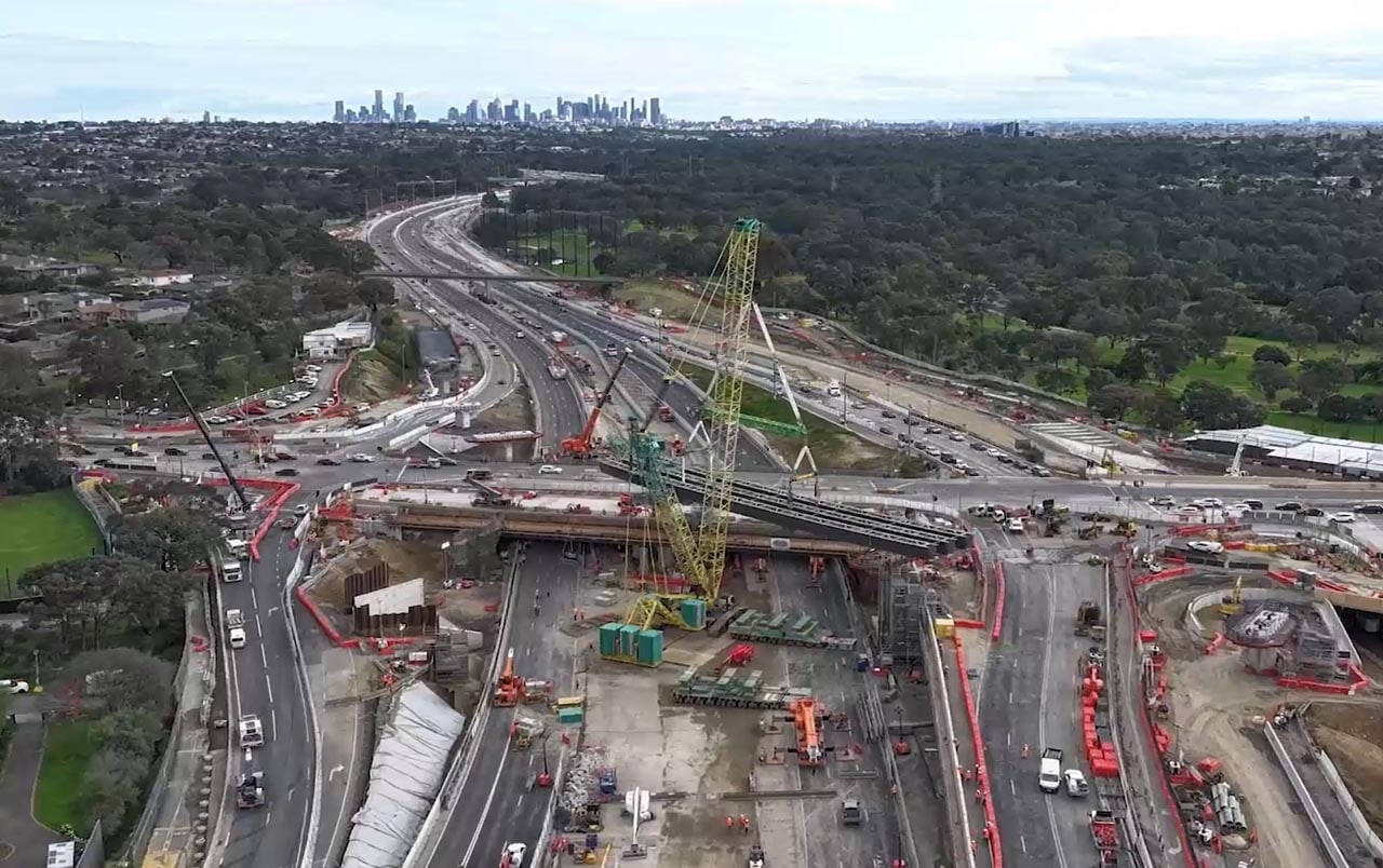 Bulleen Road interchange checkpoint: structural and traffic design notes for engineers