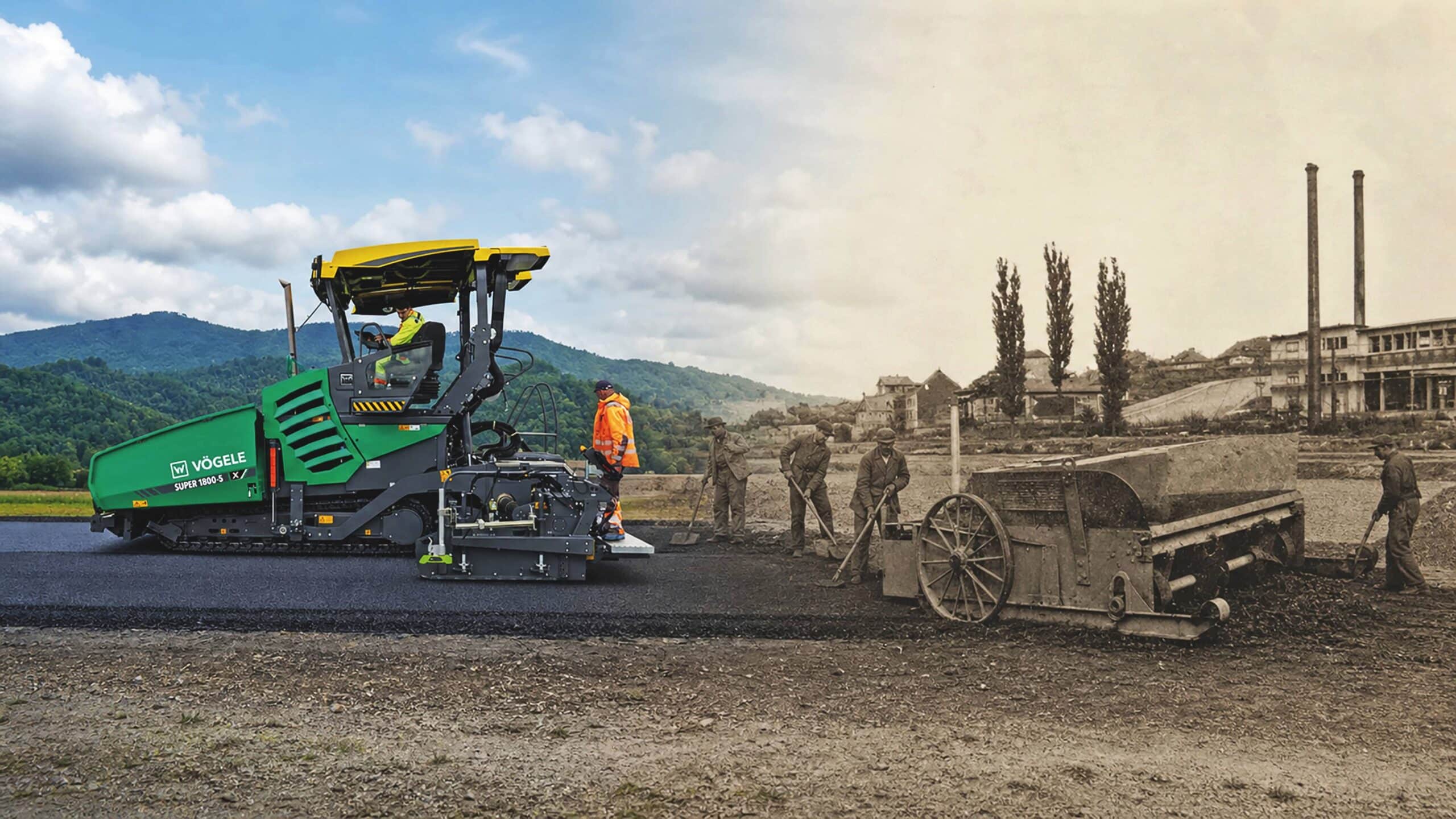 Wirtgen’s 190 years with Vögele: levelling, compaction and control insights for engineers